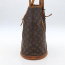 LOUIS VUITTON Monogram Bucket GM Shoulder Bag M42236 LV Auth 171701-3