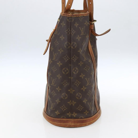 LOUIS VUITTON Monogram Bucket GM Shoulder Bag M42236 LV Auth 171701