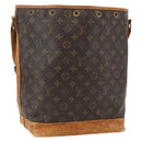 LOUIS VUITTON Monogram Noe Shoulder Bag M42224 LV Auth 171702-1