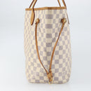 LOUIS VUITTON Damier Azur Neverfull MM Tote Bag N41605 LV Auth 171711-3