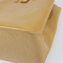 LOUIS VUITTON Monogram Vernis Reade PM Hand Bag Noisette M91334 LV Auth 171717-9
