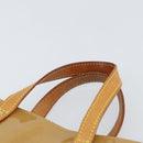 LOUIS VUITTON Monogram Vernis Reade PM Hand Bag Noisette M91334 LV Auth 171717-8