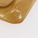 LOUIS VUITTON Monogram Vernis Thompson Street Bag Jaune M91123 LV Auth 171721-15