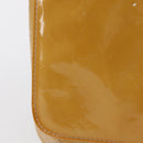 LOUIS VUITTON Monogram Vernis Thompson Street Bag Jaune M91123 LV Auth 171721-3