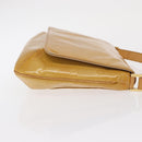 LOUIS VUITTON Monogram Vernis Thompson Street Bag Jaune M91123 LV Auth 171721-5