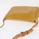 LOUIS VUITTON Monogram Vernis Thompson Street Bag Jaune M91123 LV Auth 171721-8