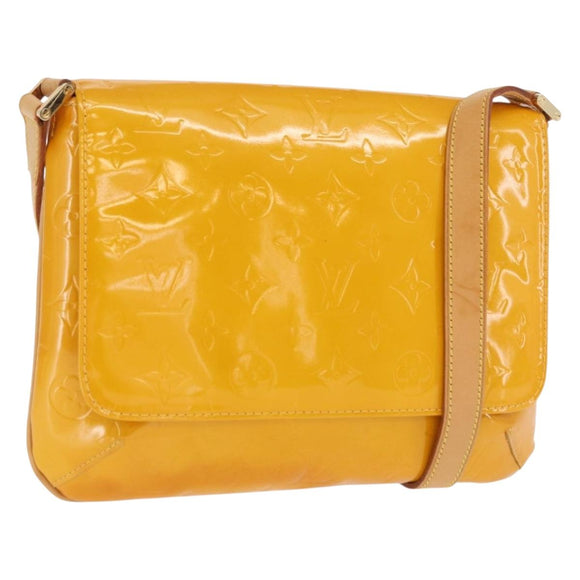 LOUIS VUITTON Vernis Thompson Street Bag Jone Passion M91301 LV Auth 171722