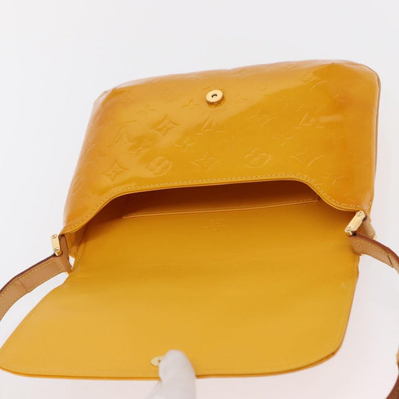 LOUIS VUITTON Vernis Thompson Street Bag Jone Passion M91301 LV Auth 171722