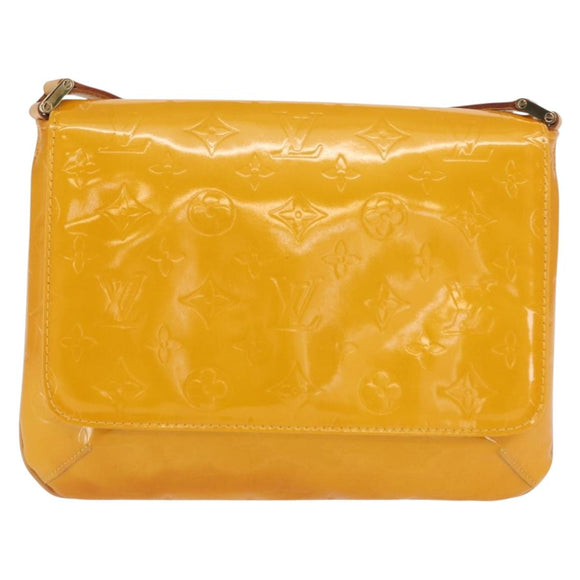 LOUIS VUITTON Vernis Thompson Street Bag Jone Passion M91301 LV Auth 171722