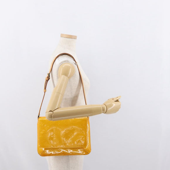 LOUIS VUITTON Vernis Thompson Street Bag Jone Passion M91301 LV Auth 171722