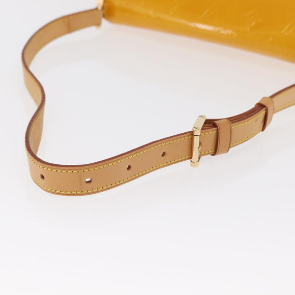 LOUIS VUITTON Vernis Thompson Street Bag Jone Passion M91301 LV Auth 171722