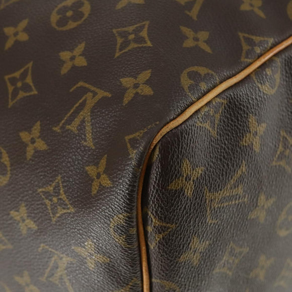 LOUIS VUITTON Monogram Keepall 55 Boston Bag M41424 LV Auth 171726