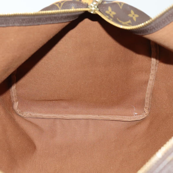LOUIS VUITTON Monogram Keepall 55 Boston Bag M41424 LV Auth 171726