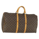 LOUIS VUITTON Monogram Keepall 55 Boston Bag M41424 LV Auth 171726-1