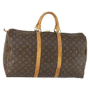 LOUIS VUITTON Monogram Keepall 50 Boston Bag M41426 LV Auth 171730-1