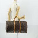 LOUIS VUITTON Monogram Keepall 50 Boston Bag M41426 LV Auth 171730-21