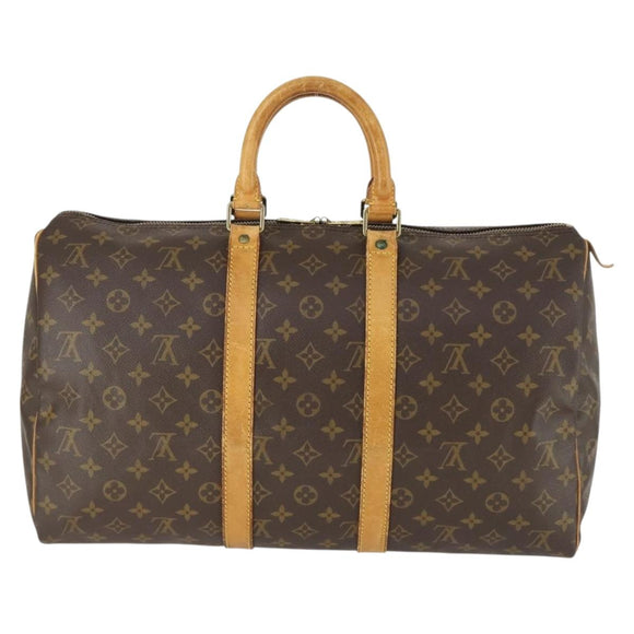 LOUIS VUITTON Monogram Keepall 45 Boston Bag M41428 LV Auth 171732