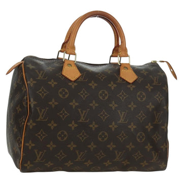 LOUIS VUITTON Monogram Speedy 30 Hand Bag M41526 LV Auth 171745V