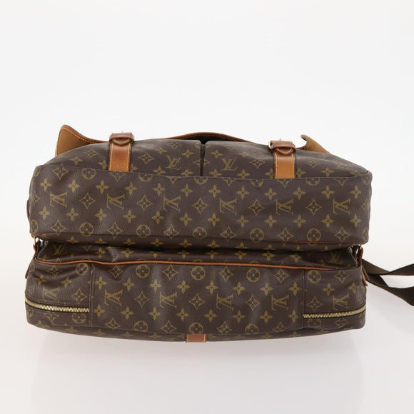 LOUIS VUITTON Monogram Sac Chassour 45 Boston Bag M41922 LV Auth 171758