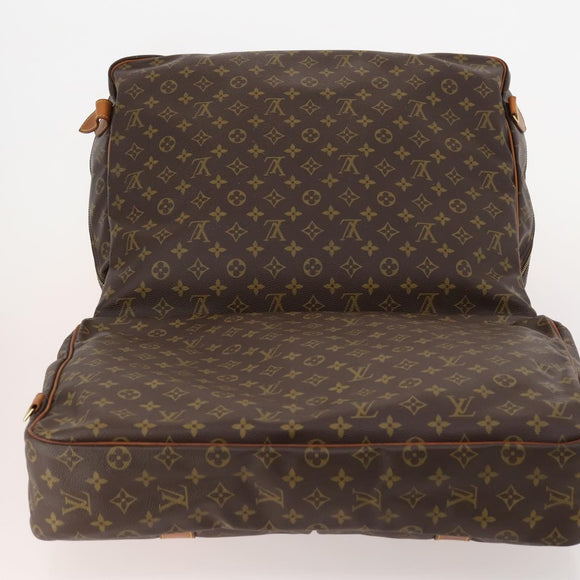 LOUIS VUITTON Monogram Sac Chassour 45 Boston Bag M41922 LV Auth 171758