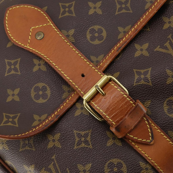 LOUIS VUITTON Monogram Sac Chassour 45 Boston Bag M41922 LV Auth 171758