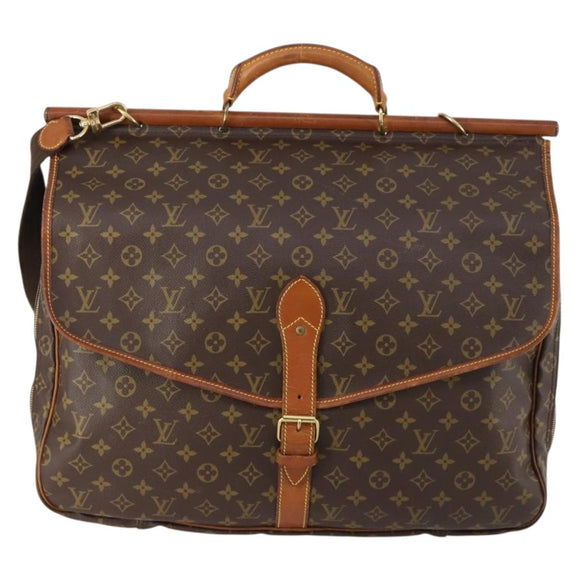 LOUIS VUITTON Monogram Sac Chassour 45 Boston Bag M41922 LV Auth 171758