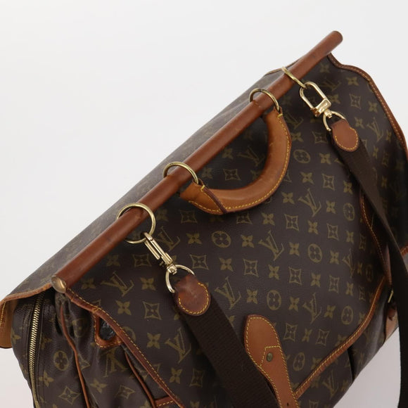 LOUIS VUITTON Monogram Sac Chassour 45 Boston Bag M41922 LV Auth 171758