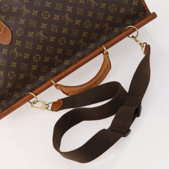 LOUIS VUITTON Monogram Sac Chassour 45 Boston Bag M41922 LV Auth 171758