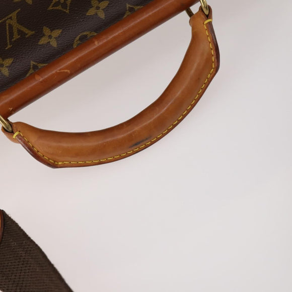 LOUIS VUITTON Monogram Sac Chassour 45 Boston Bag M41922 LV Auth 171758
