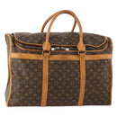 LOUIS VUITTON Monogram Sac Chasseur 55 Boston Bag M41922 LV Auth 171759-1