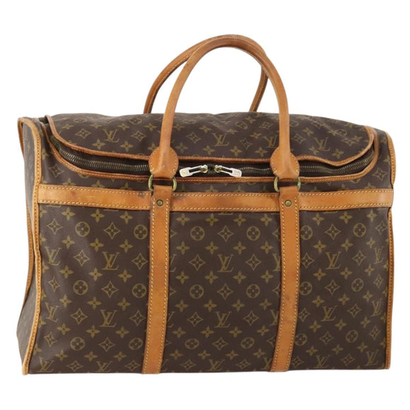 LOUIS VUITTON Monogram Sac Chasseur 55 Boston Bag M41922 LV Auth 171759
