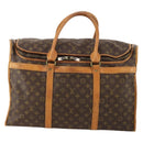 LOUIS VUITTON Monogram Sac Chasseur 55 Boston Bag M41922 LV Auth 171759-13