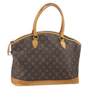 LOUIS VUITTON Monogram Lockit Horizontal Hand Bag M40104 LV Auth 171771-1