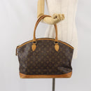 LOUIS VUITTON Monogram Lockit Horizontal Hand Bag M40104 LV Auth 171771-22