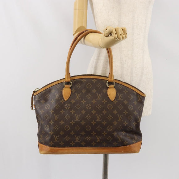 LOUIS VUITTON Monogram Lockit Horizontal Hand Bag M40104 LV Auth 171771