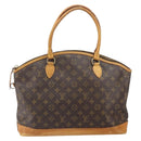 LOUIS VUITTON Monogram Lockit Horizontal Hand Bag M40104 LV Auth 171771-13