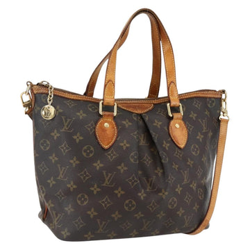 LOUIS VUITTON Monogram Palermo PM Tote Bag M40145 LV Auth 171772
