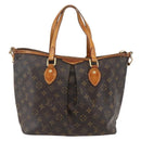 LOUIS VUITTON Monogram Palermo PM Tote Bag M40145 LV Auth 171772-2