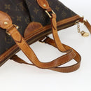 LOUIS VUITTON Monogram Palermo PM Tote Bag M40145 LV Auth 171772-7