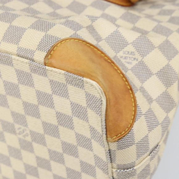 LOUIS VUITTON Damier Azur Hampstead MM Tote Bag N51206 LV Auth 171773
