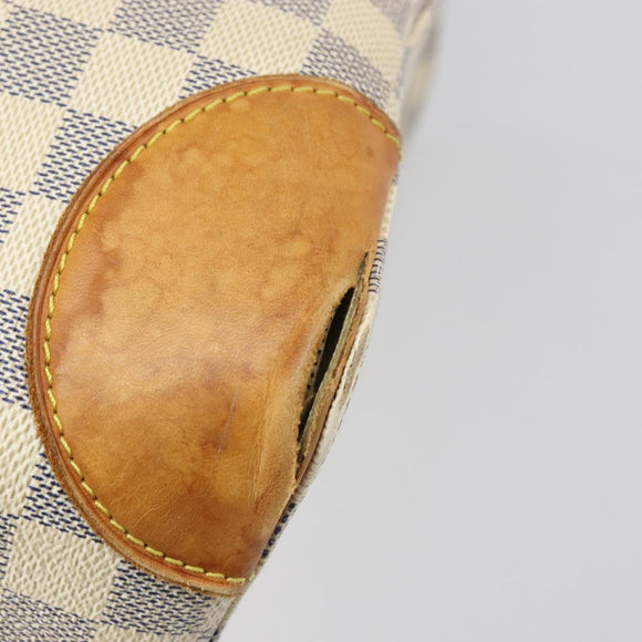 LOUIS VUITTON Damier Azur Hampstead MM Tote Bag N51206 LV Auth 171773