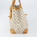 LOUIS VUITTON Damier Azur Hampstead MM Tote Bag N51206 LV Auth 171773-3