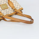 LOUIS VUITTON Damier Azur Hampstead MM Tote Bag N51206 LV Auth 171773-7