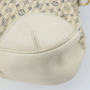 LOUIS VUITTON Monogram Mini Lin Croisette Marina GM Bag Blue M95492 Auth 171786A-17