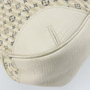 LOUIS VUITTON Monogram Mini Lin Croisette Marina GM Bag Blue M95492 Auth 171786A-18