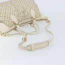 LOUIS VUITTON Monogram Mini Lin Croisette Marina GM Bag Blue M95492 Auth 171786A-9