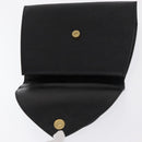 SAINT LAURENT Hand Bag Leather Black Gold Auth 171793V-15