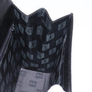 SAINT LAURENT Hand Bag Leather Black Gold Auth 171793V-18