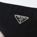 PRADA Body Bag Nylon Black Silver Auth 171799-17