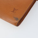 LOUIS VUITTON Epi Pochette Accessoires Beutel Zipangu Gold M52948 LV Auth 171803-9